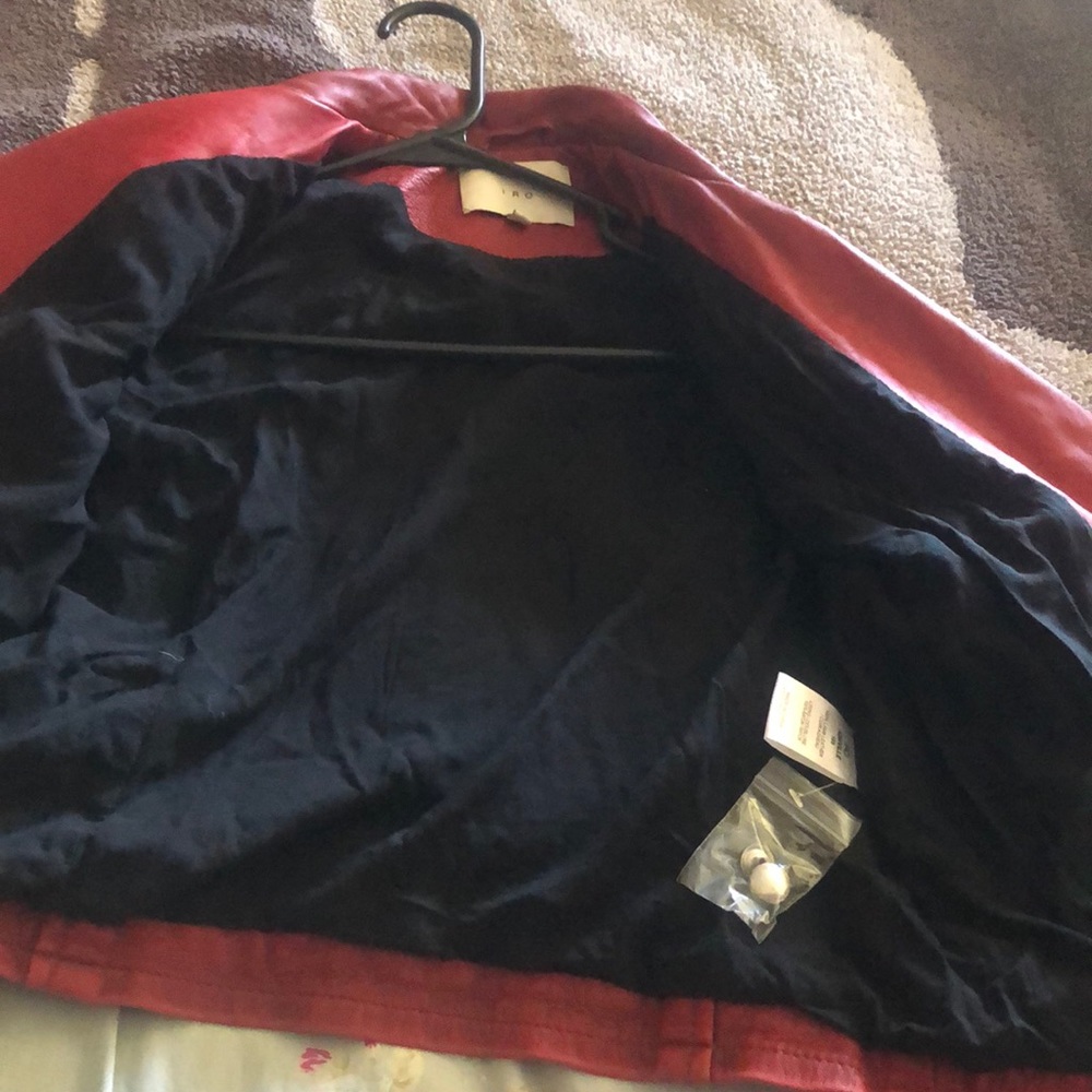 IRO 💯 lambskin moto jacket - Picture 6 of 8